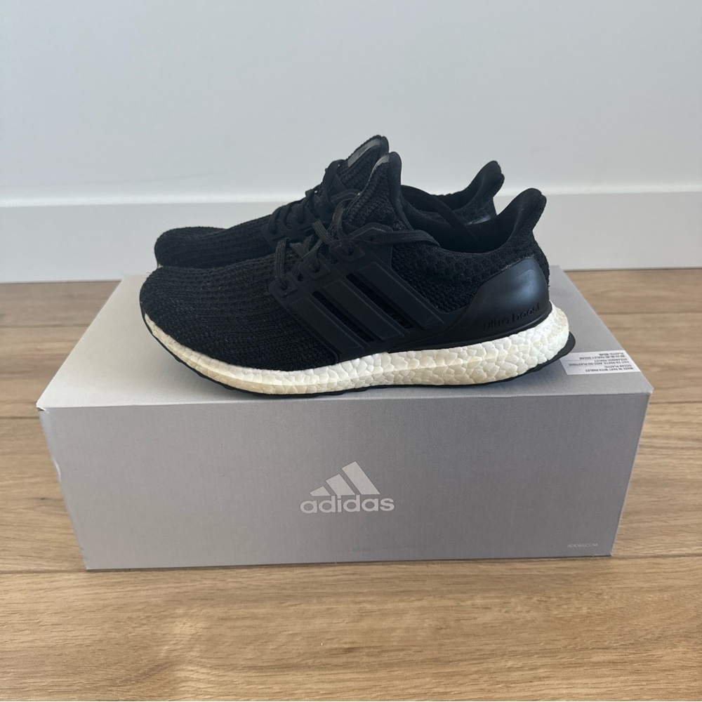 Adidas Ultra Boost 1.0 Women's Running Shoes Size 8.5 Color Black